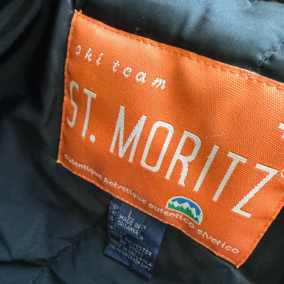 St Moritz ski  snowboard nylon black Large pants mens - Picture 4 of 7